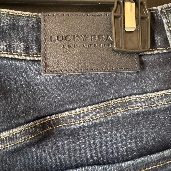 Lucky Brand Blue  high rise Skinny curvy Jeans - Picture 4 of 10